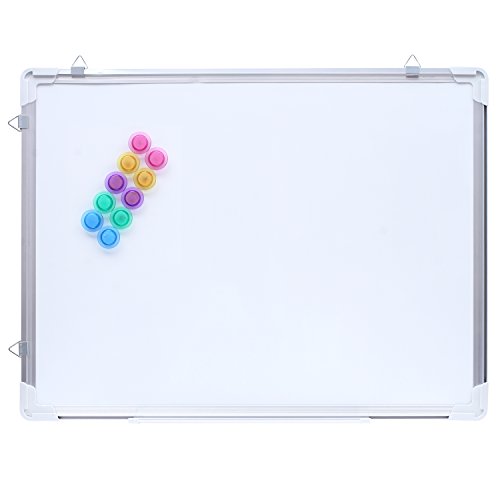 ANSIO 60cm x 45cm Double Sided Drywipe Magnetic Whiteboard