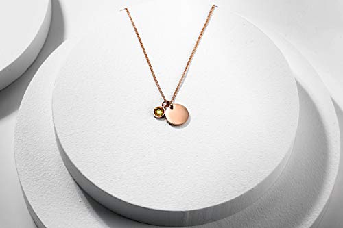TMT® birthstone necklace gift for Birthday