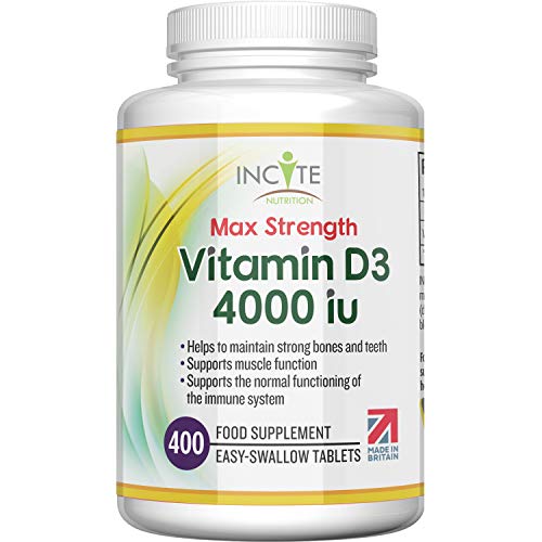 Vitamin D 4000iu - 400 Premium Vitamin D3