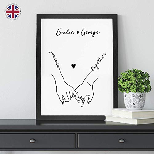 PERSONALISED Beautiful Holding Hands