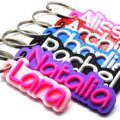 Personalised Keyring – Two Colours!!