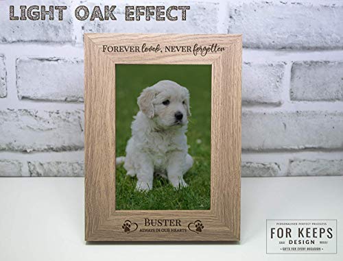 Personalised Pet Memorial Photo Frame