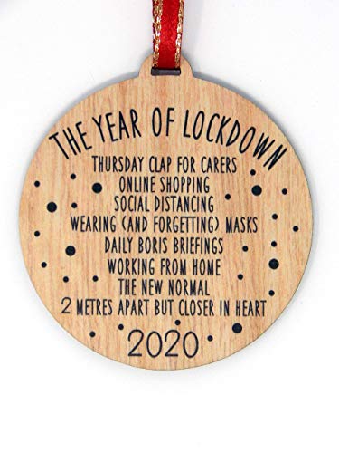 The Year Of Lockdown Christmas 2020 Bauble