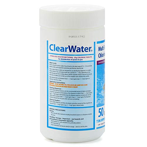 Clearwater CH0019 1 kg Multifunction Chlorine Tablets