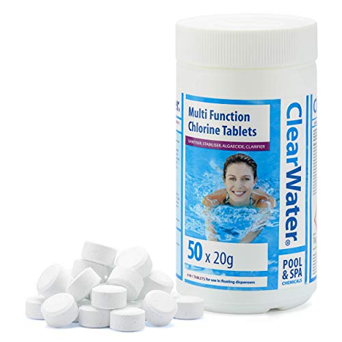 Clearwater CH0019 1 kg Multifunction Chlorine Tablets