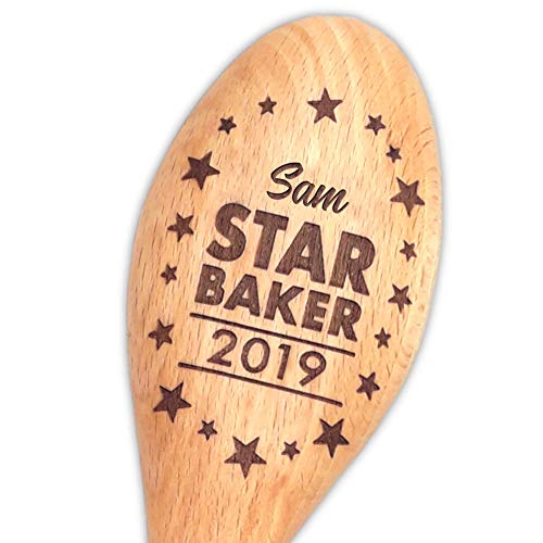 Personalised Wooden Spoon Bake Off Prize Winners Trophy