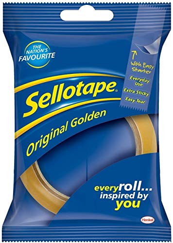 Sellotape Original Golden Clear Tape