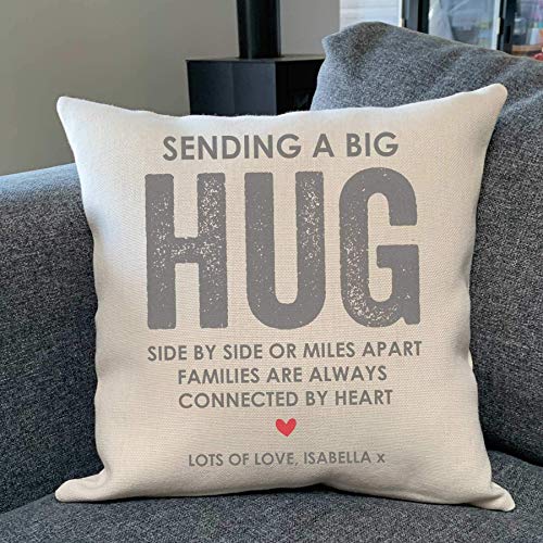 Personalised Sending a Big Hug Cushion
