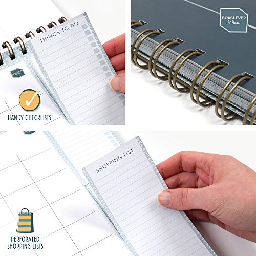 Boxclever Press Family Weekly Planner 2021 Calendar