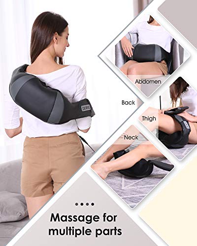 Shiatsu Neck Shoulder Massager for Back
