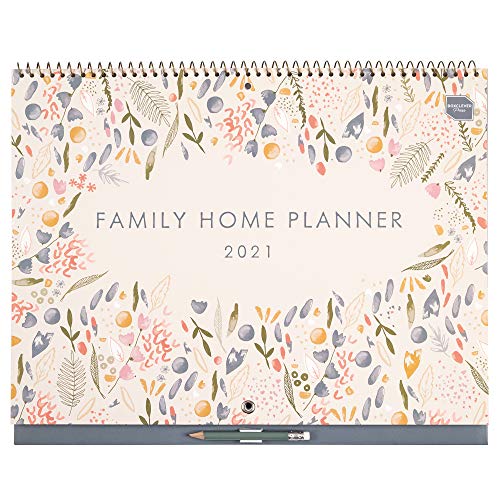 Boxclever Press Family Home Planner 2021 Calendar