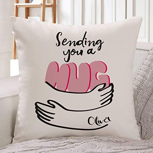Sending you a hug cushion cover/Friends