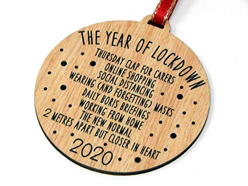The Year Of Lockdown Christmas 2020 Bauble