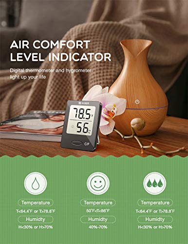 Habor Room Thermometer Humidity Meter