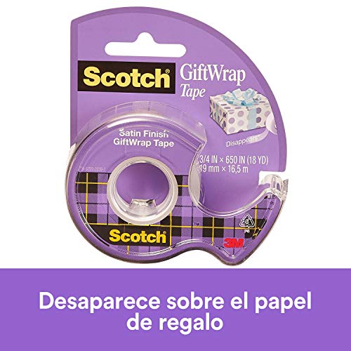 Scotch GiftWrap Tape on a Dispenser