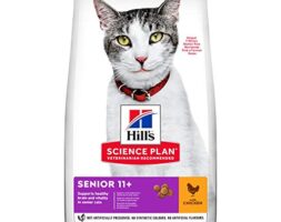Hill’s Science Plan Senior 11+ Dry Cat Food Chicken Flavour 1.5kg